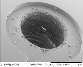 File:Drilled hole in PDMS.jpg