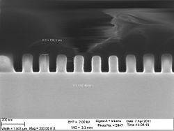 The 30 nm zep profile