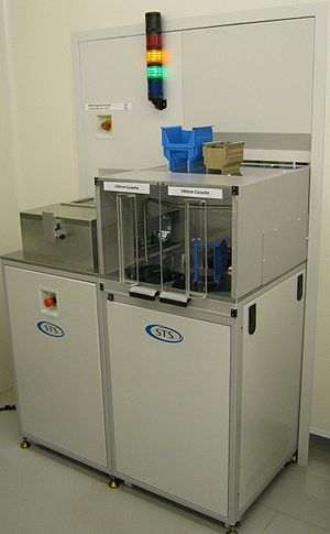 The DRIE-Pegasus 1 in the Danchip cleanroom A-1