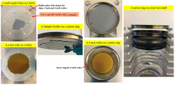 Deposition rate of HfO2 at 150 oC. Substrate: Silicon 6" wafer with native oxide.